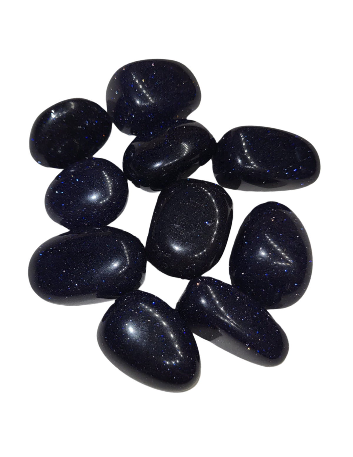 Blaufluss trommelstenen 100 gr. (synth) (mt3)