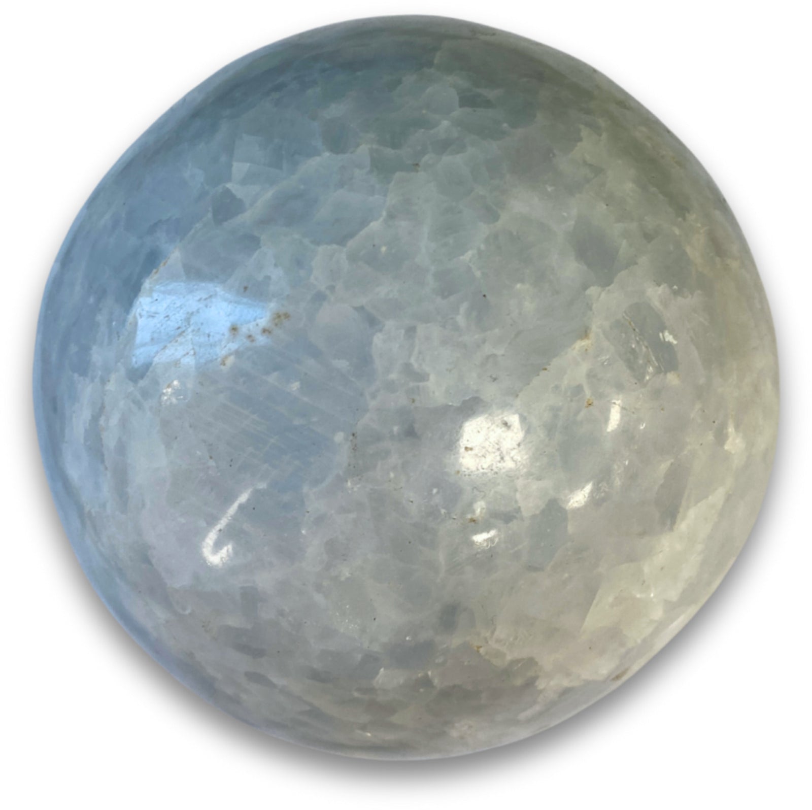 Calciet blauw bol nr.06