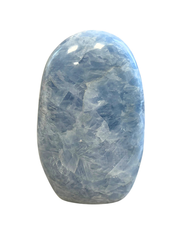 Calciet blauw edelsteen sculptuur nr.05