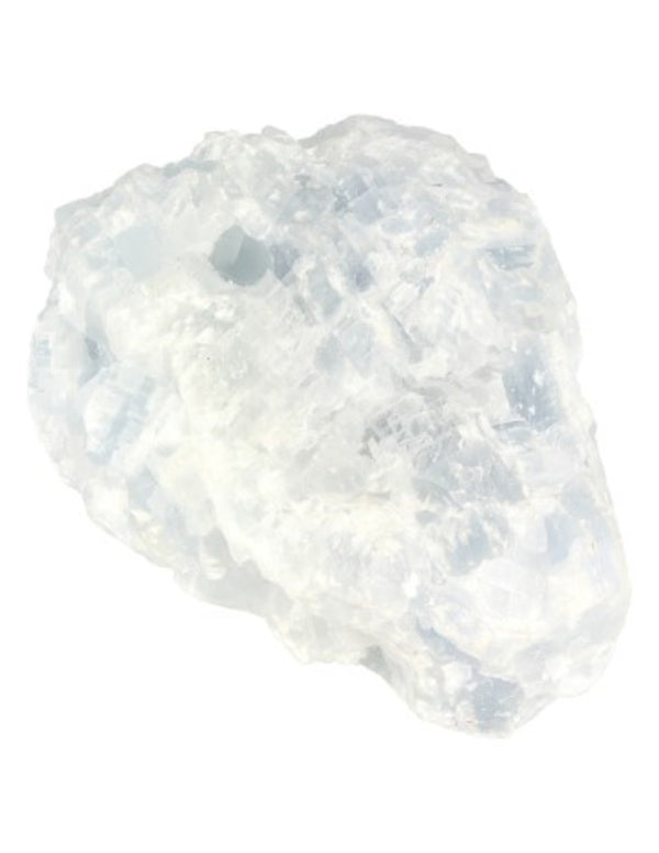 Calciet blauw ruwe edelsteen nr. 1562