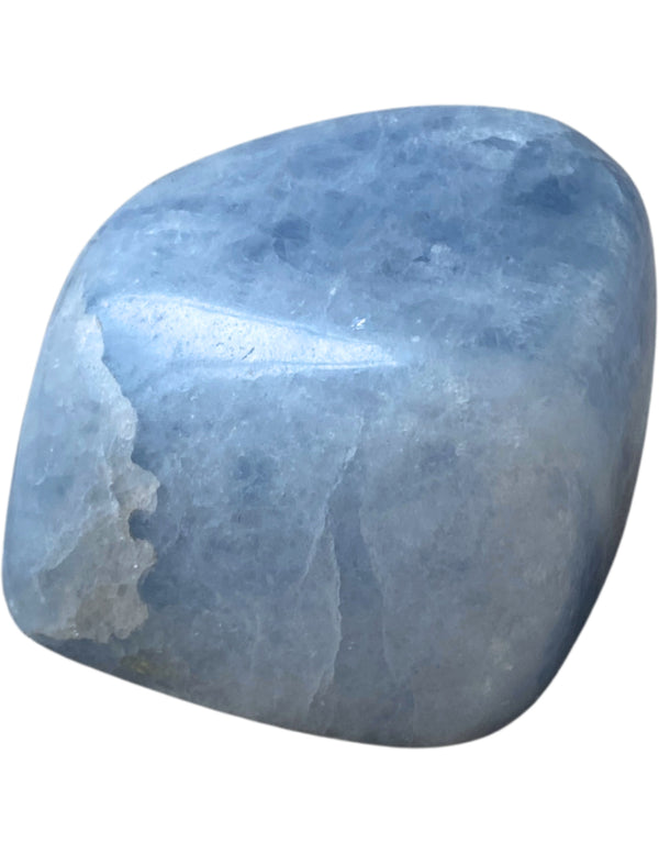 Calciet blauw edelsteen sculptuur nr.06