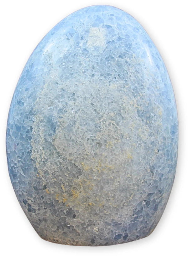 Calciet blauw edelsteen sculptuur nr.15