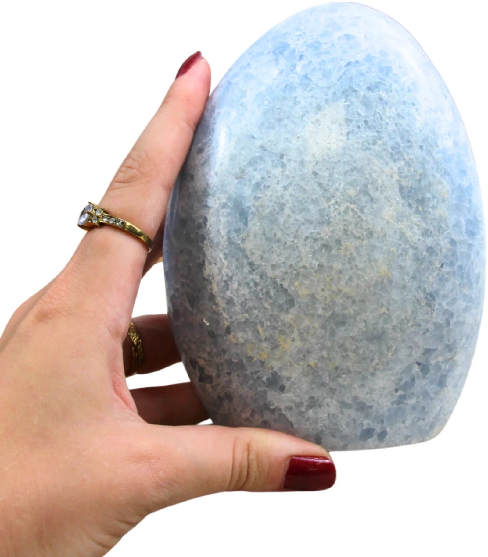 Calciet blauw sculptuur nr.15