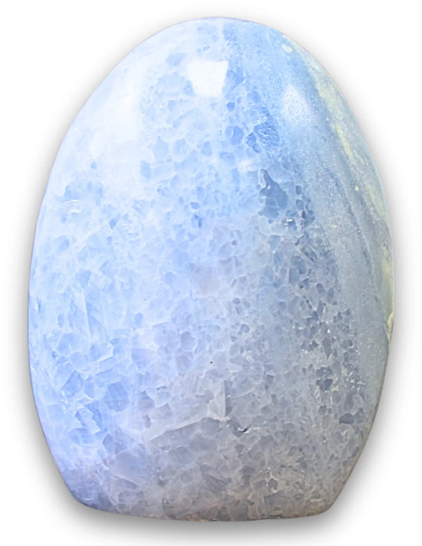 Calciet blauw edelsteen sculptuur nr.18