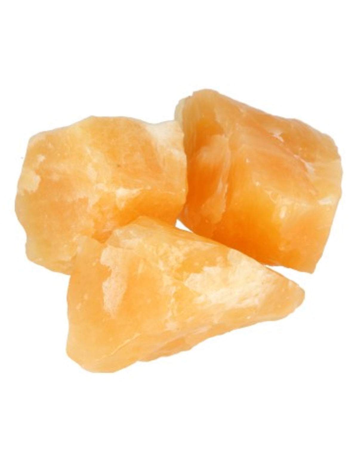 Calciet geel 250 gr. ruwe brokjes