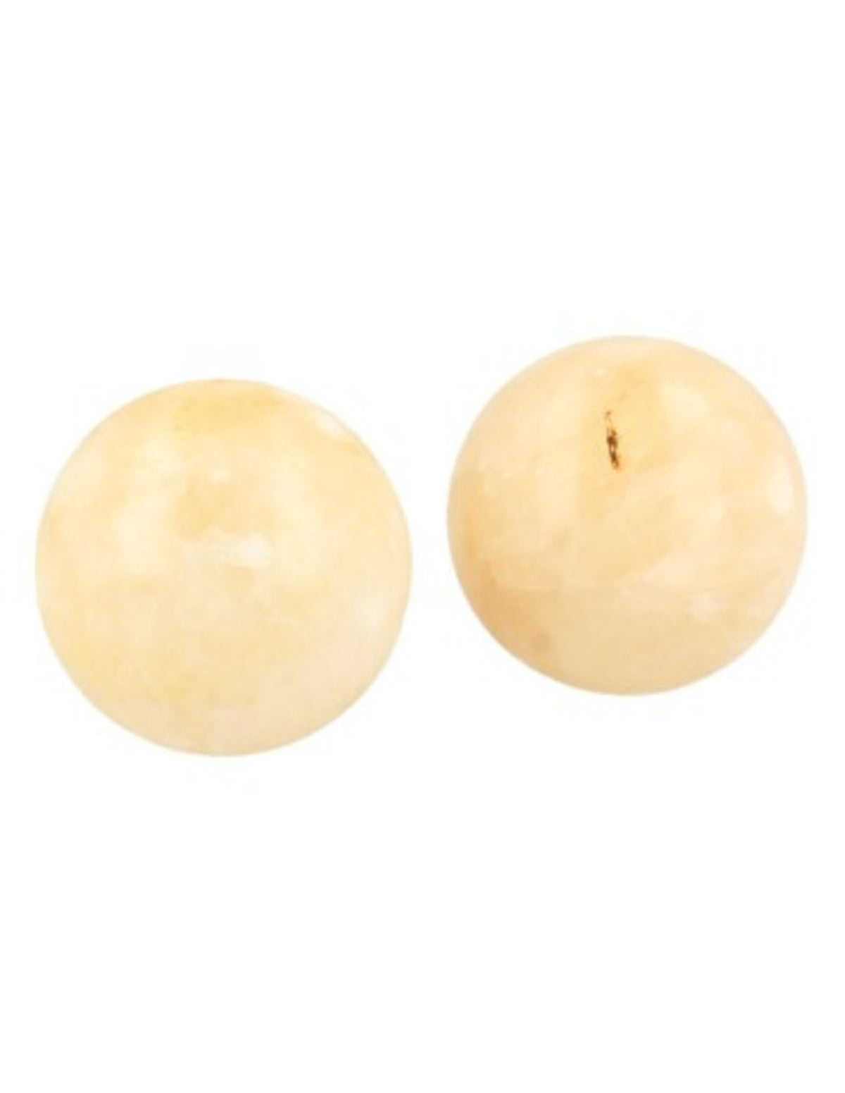 Calciet geel 4 cm edelsteen bol