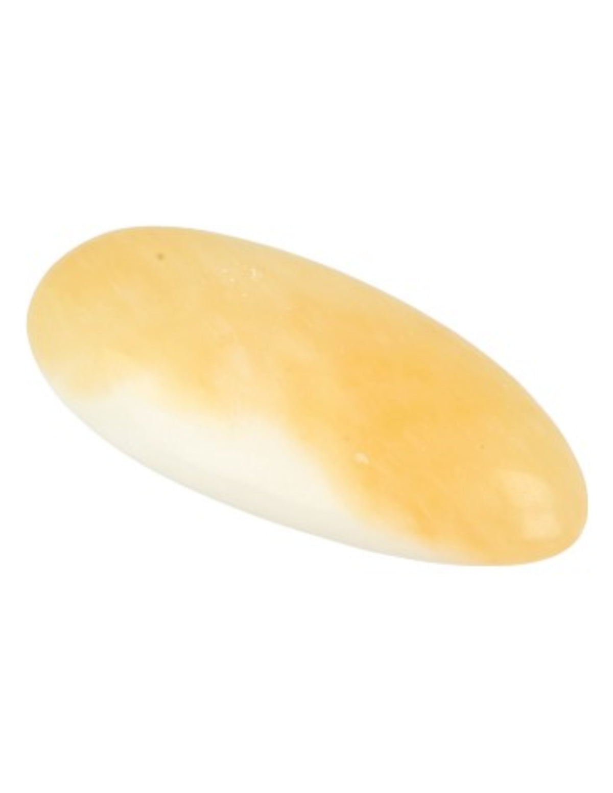 Calciet geel A zaksteen Madagaskar