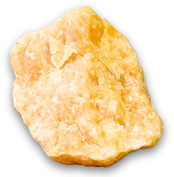 Calciet geel groot ruwe edelsteen nr.17