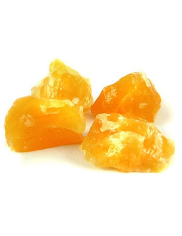 Calciet geel ruw, per kg