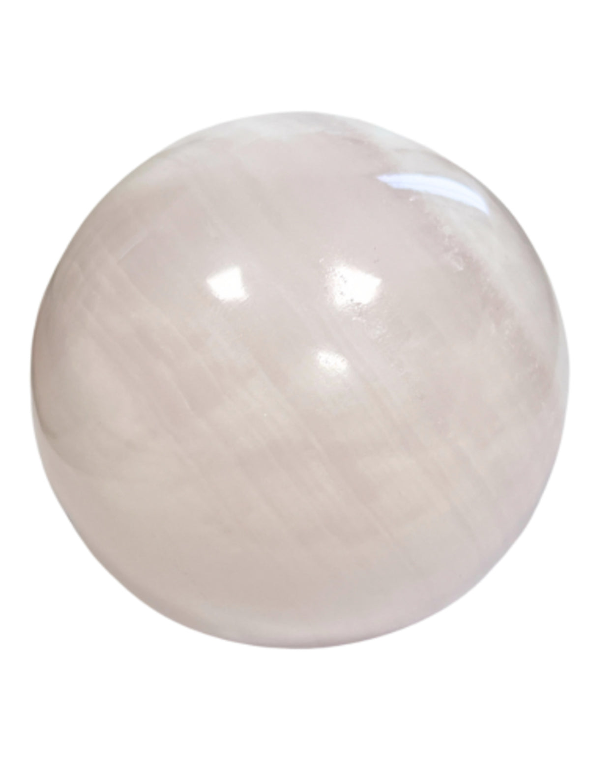 Calciet mangano edelsteen bol 7-8 cm
