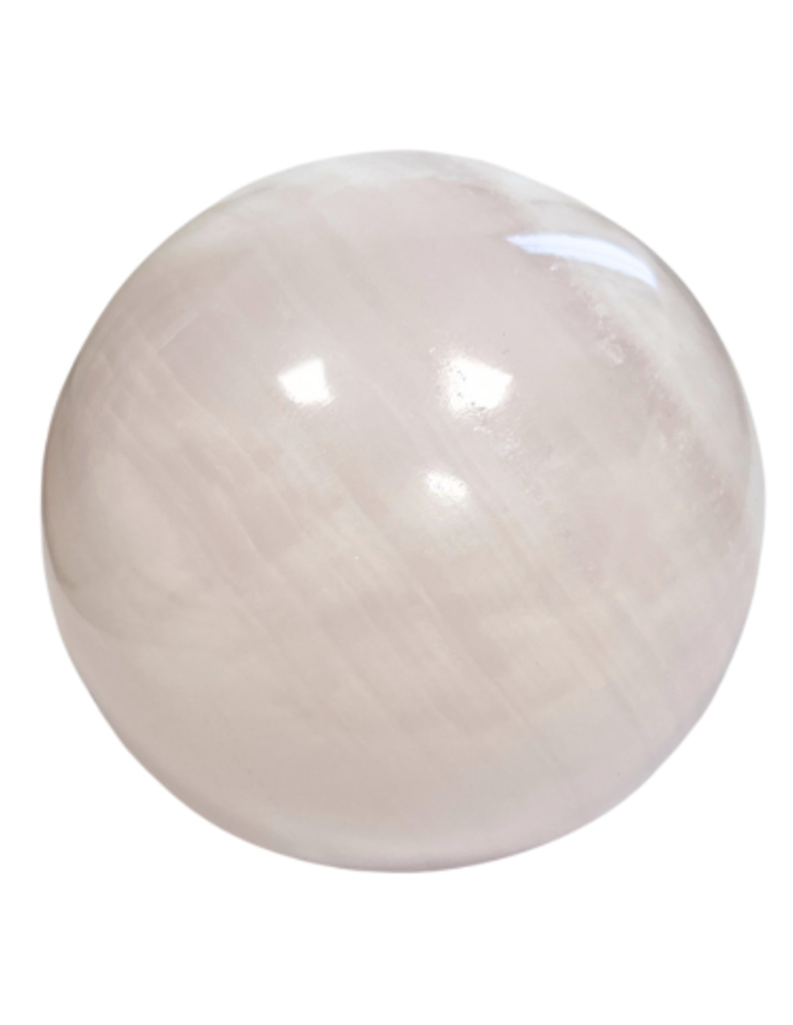 Calciet mangano edelsteen bol 7-8 cm