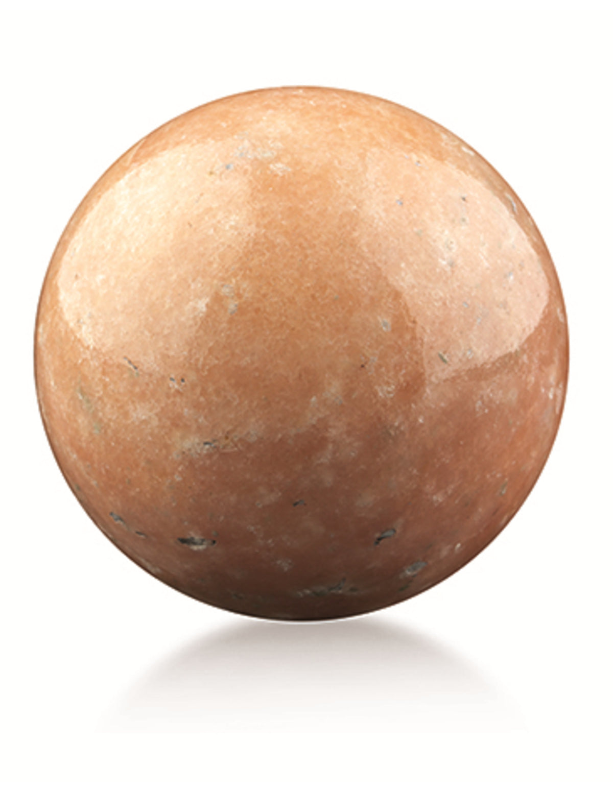 Calciet oranje edelsteen bol 5 cm