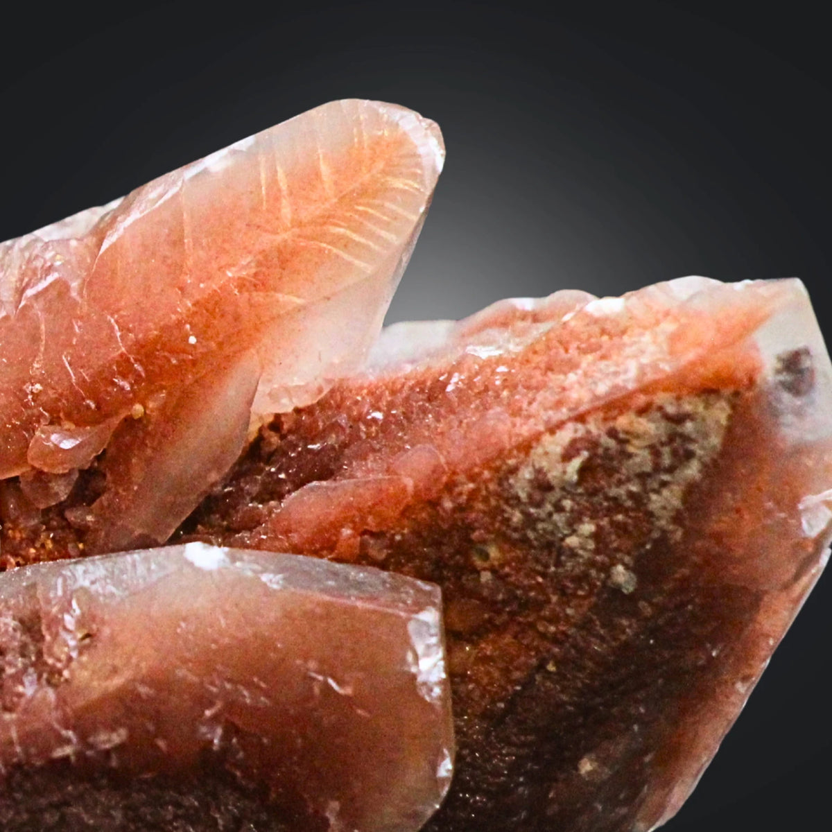 Calciet rood cluster China nr.43