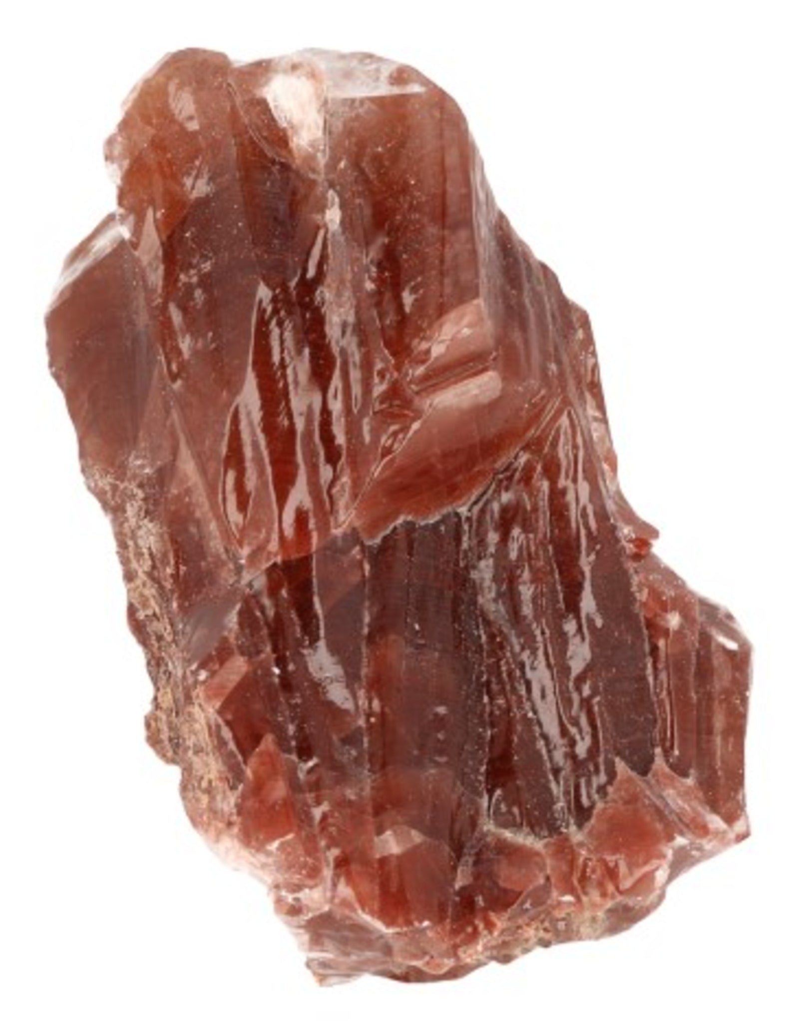 Calciet rood ruw, p/kg