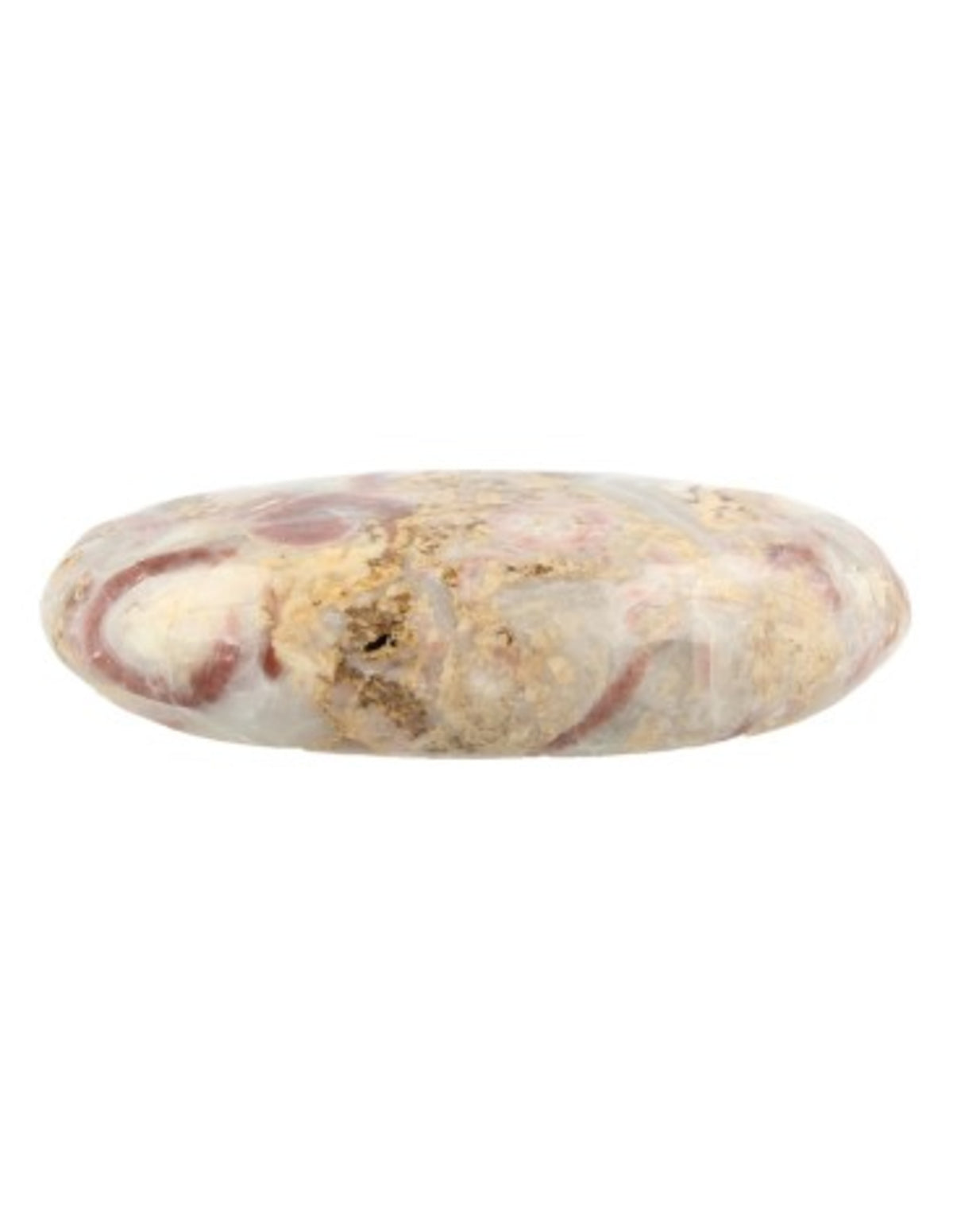 Calciet Strawberry handsteen