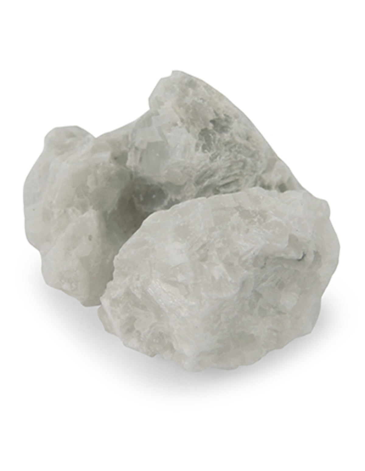 Calciet wit Brazilië 250 gr. ruwe brokjes
