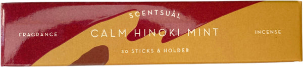Calm Hinoki Mint Scentsual Nippon Kodo - Wierook Stokjes