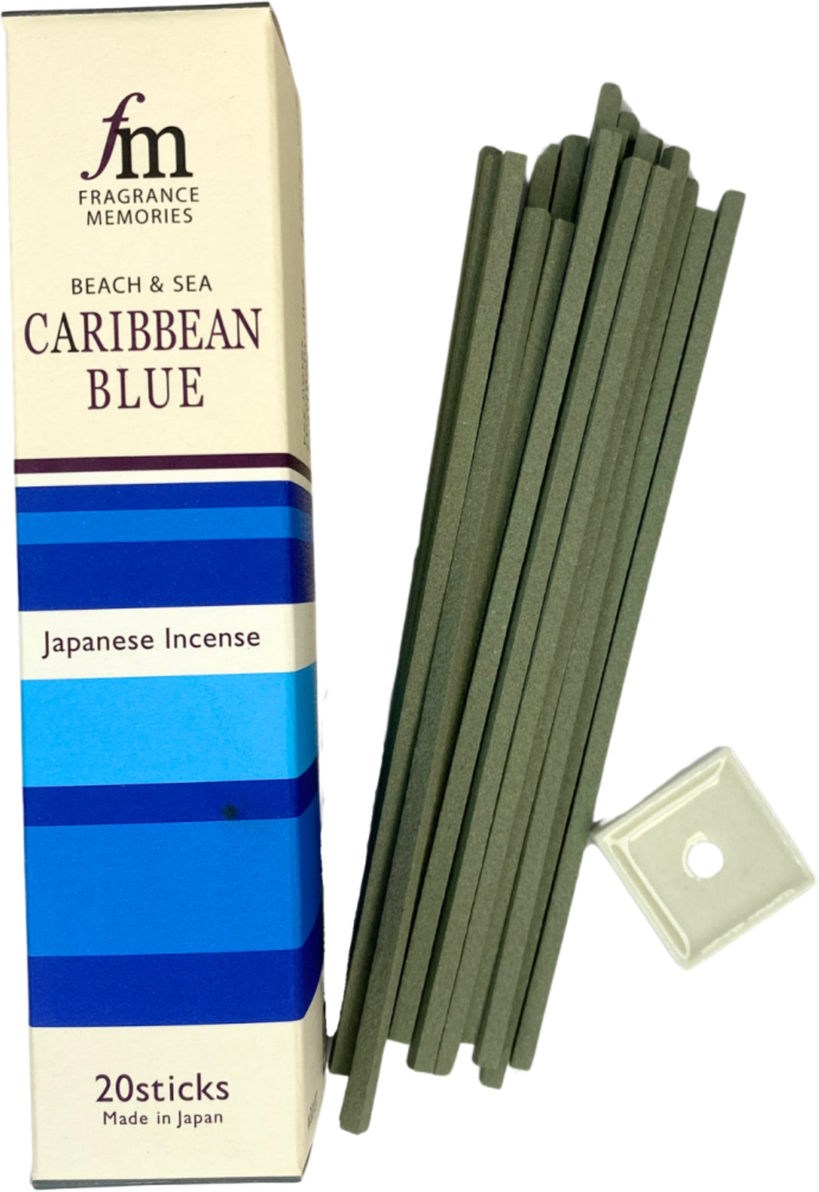 Caribbean Blue Fragrance Memories Nippon Kodo wierook stokjes