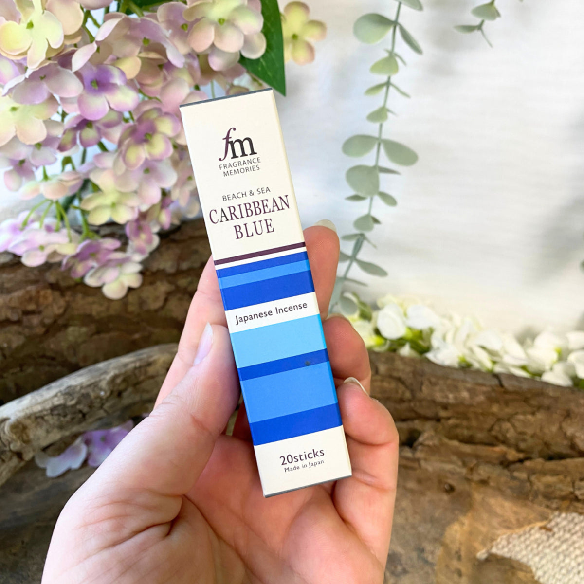 Caribbean Blue Fragrance Memories Nippon Kodo wierook stokjes