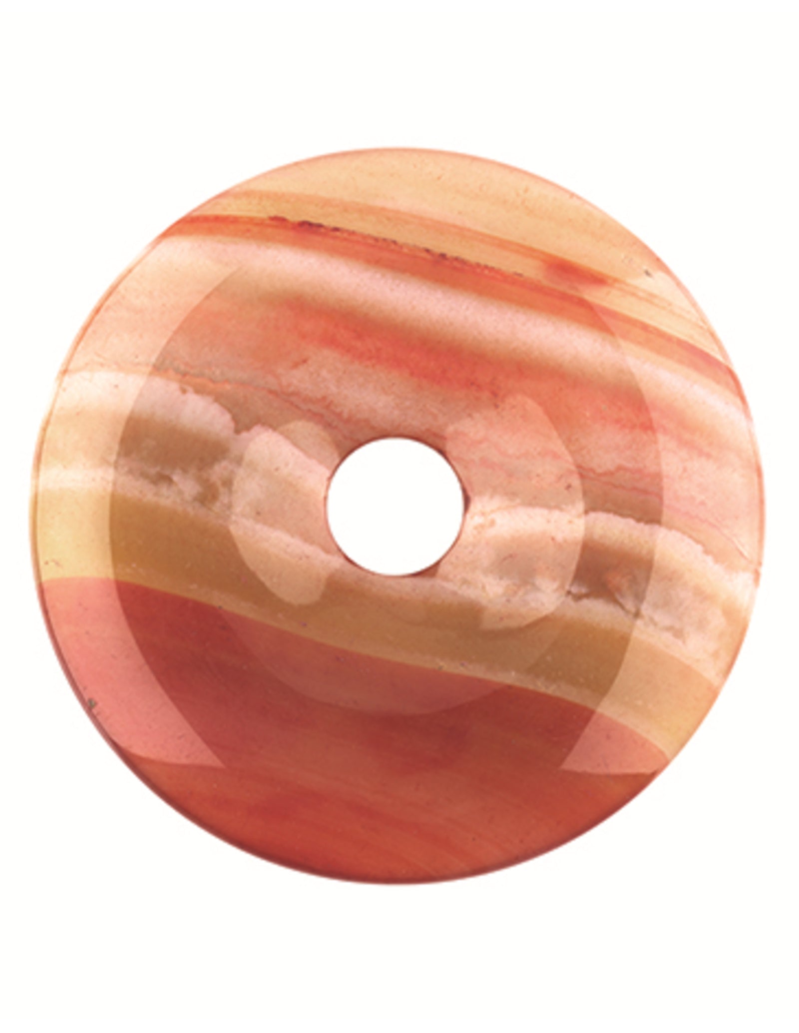 Carneool donut 30 mm