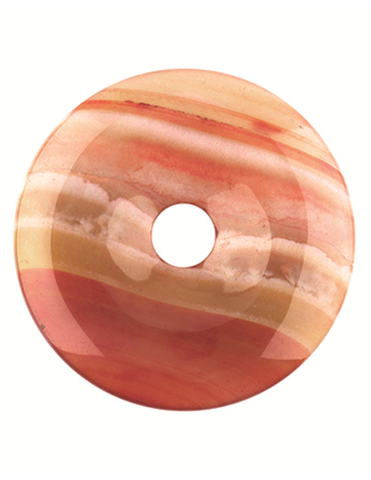 Carneool donut 40 mm