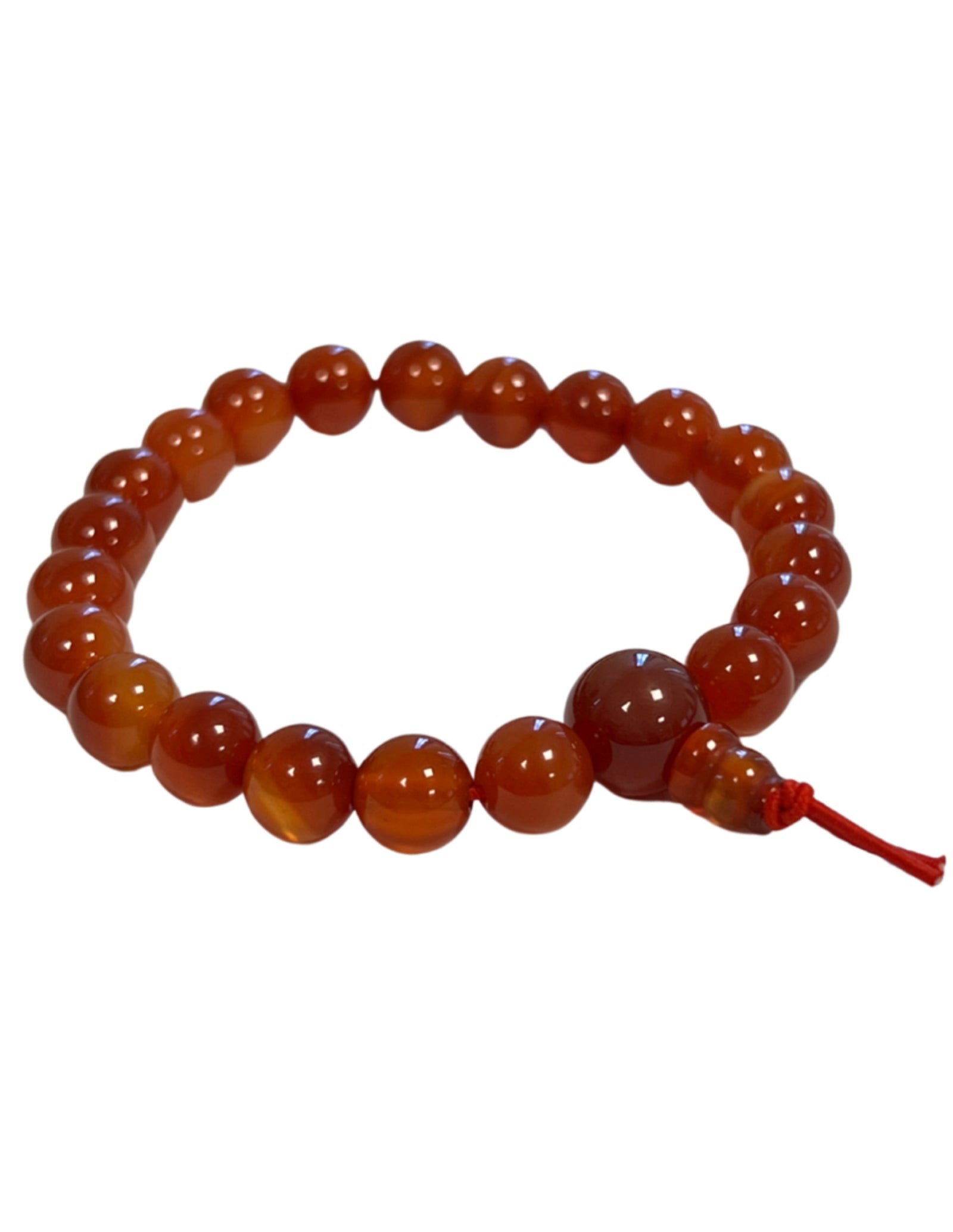 Carneool powerbead armband + kaart