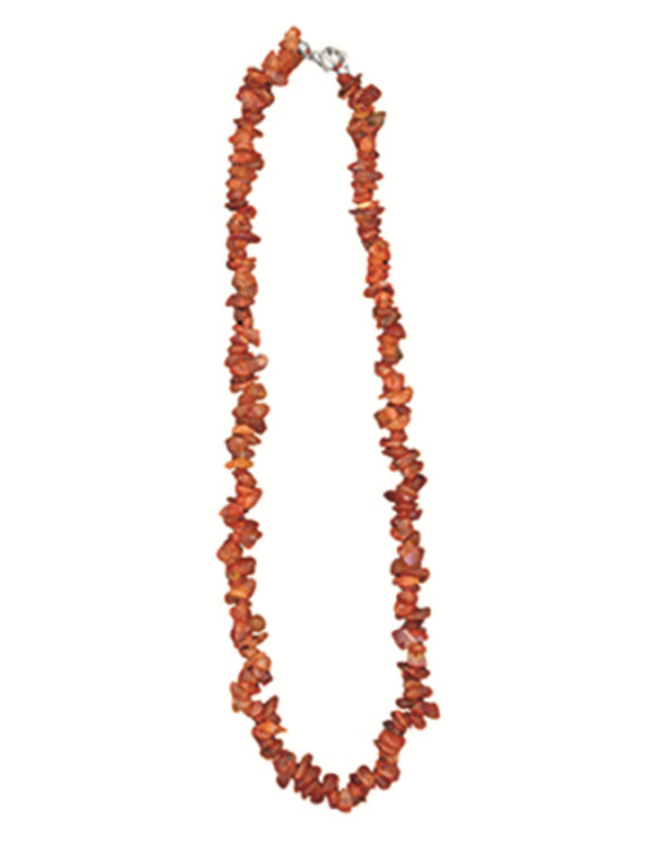 Carneool edelsteen splitketting