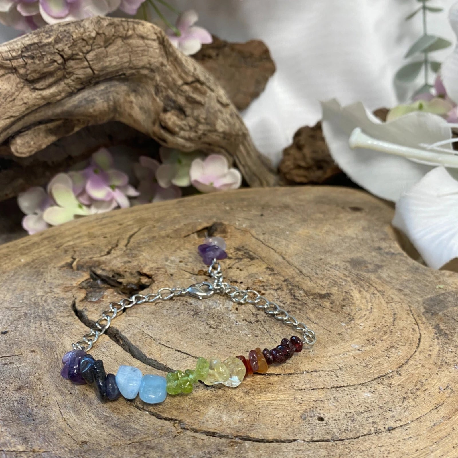 Chakra bar armband