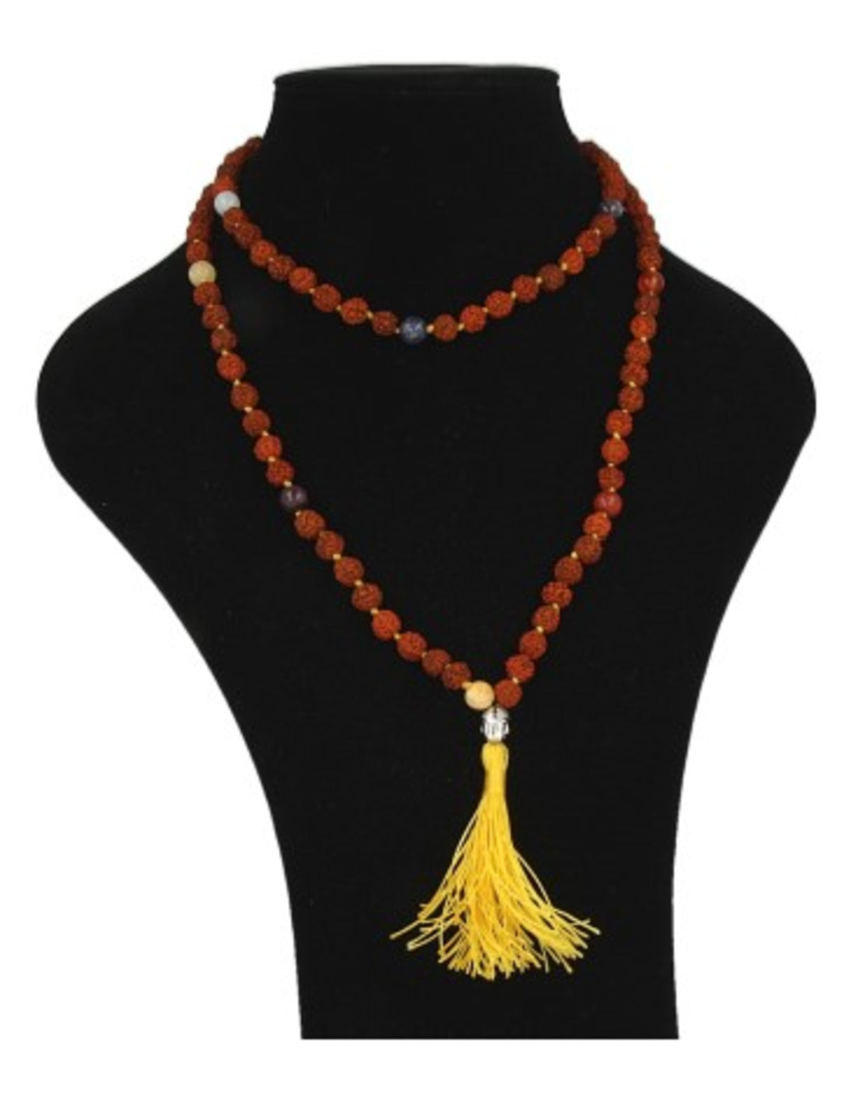 Chakra Rhudraksha mala ketting