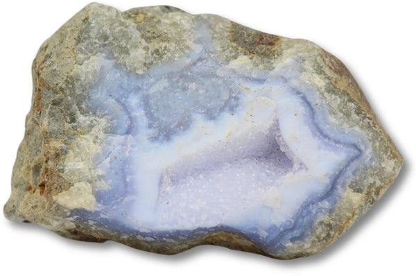 Chalcedoon blauw/ Blue Lace ruwe edelsteen nr.07