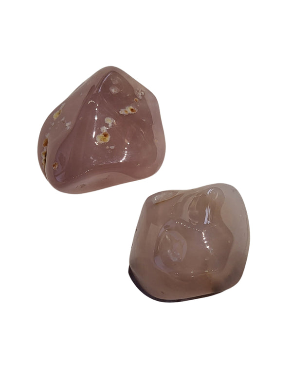 Chalcedoon roze edelsteen trommelstenen 100 gr. (mt3)
