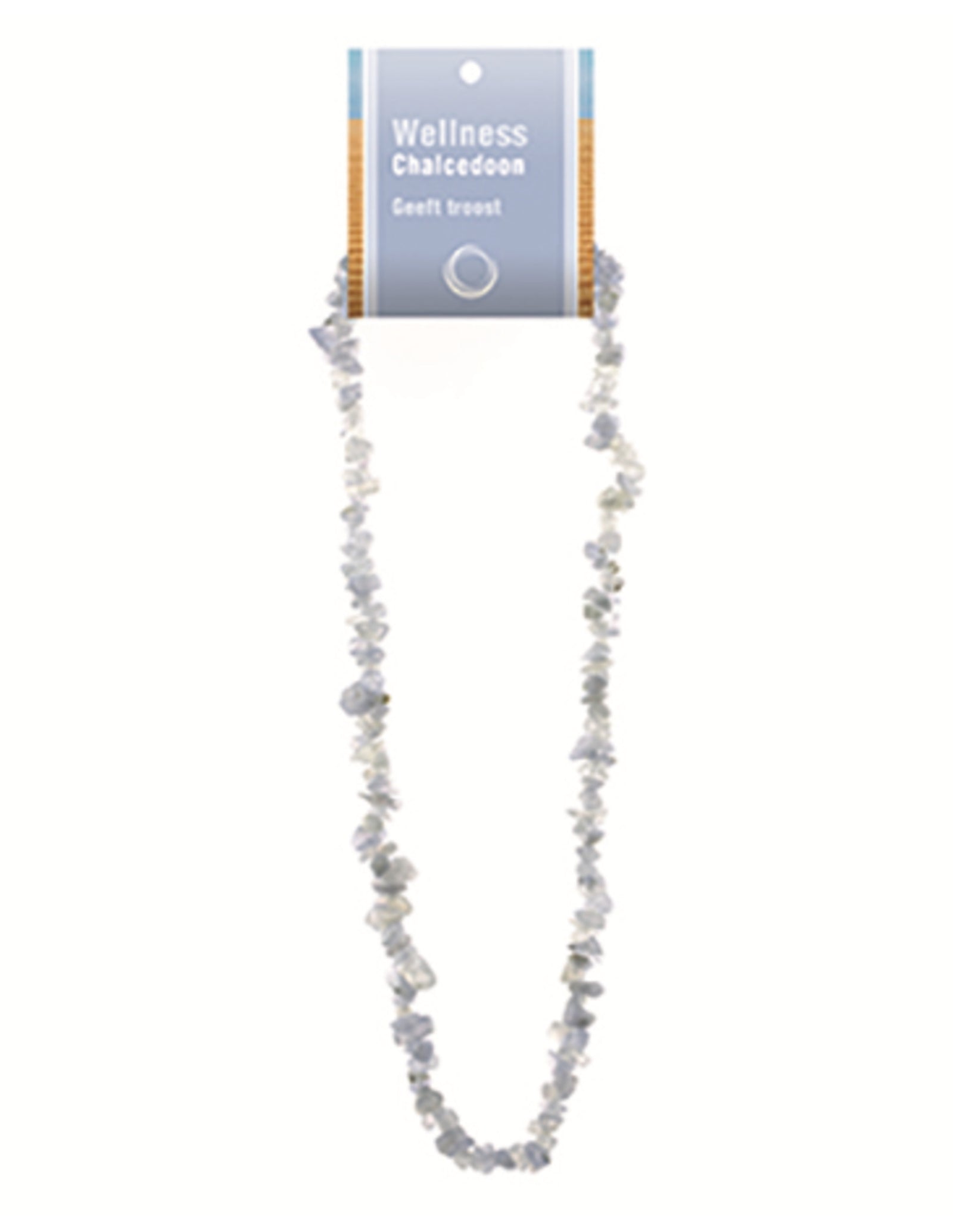 Chalcedoon splitketting + kaart