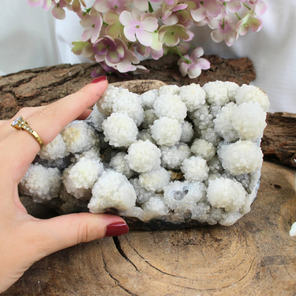 Chalcedoon Stalactiet nr.01 (Spirit Chalcedoon)