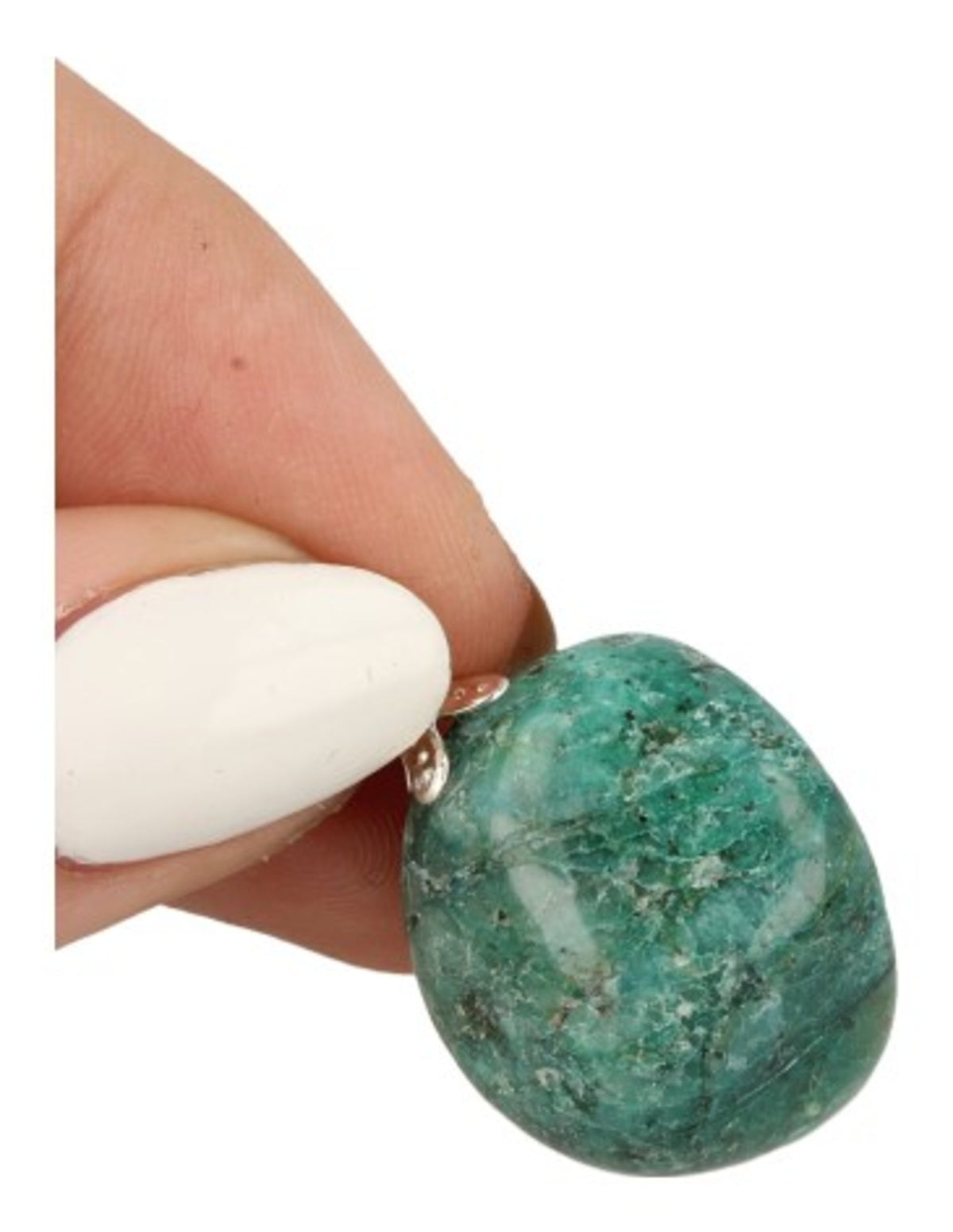 Chrysokolla edelsteen hanger
