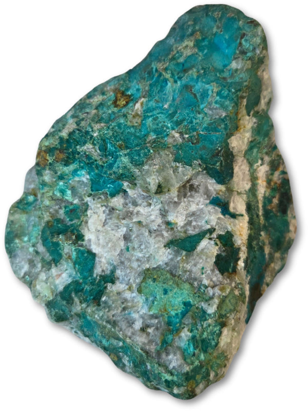 Chrysokolla ruwe edelsteen stuk nr.17