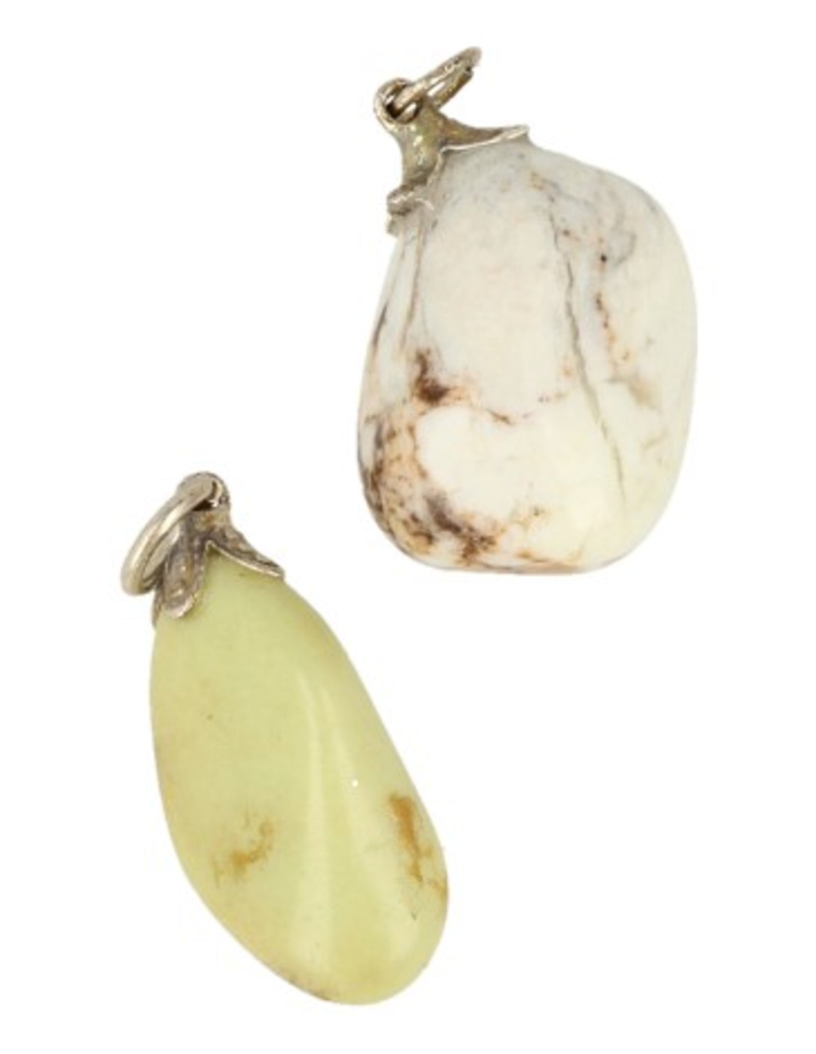 Chrysopraas citroen edelsteen hanger (Gaspeiet)