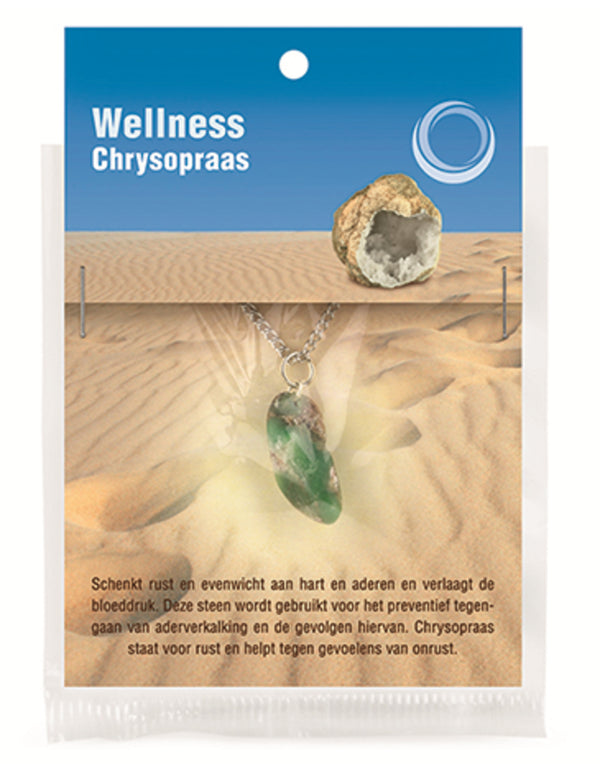 Chrysopraas Edelsteen Hanger