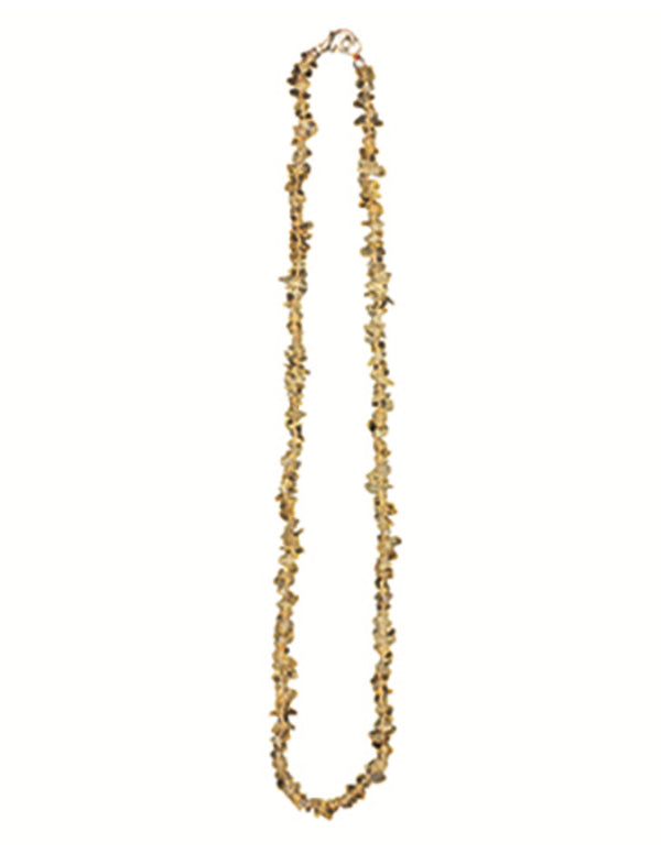 Citrien edelsteen splitketting (verhit)