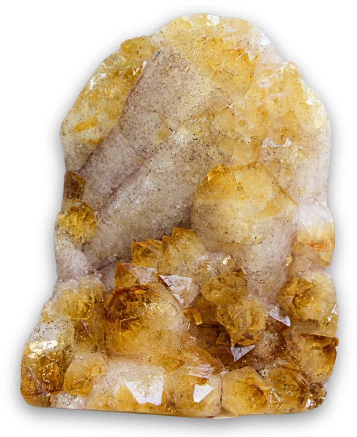 Citrien (verhit) ruw cut base nr.17