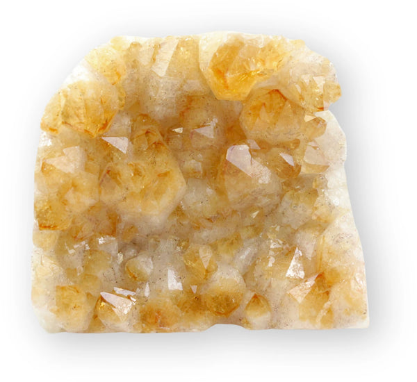 Citrien (verhit) ruwe edelsteen cut base nr.33