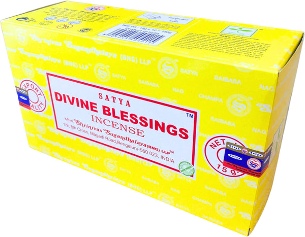 Divine Blessing wierook 15 grams Satya - doos van 12 st.
