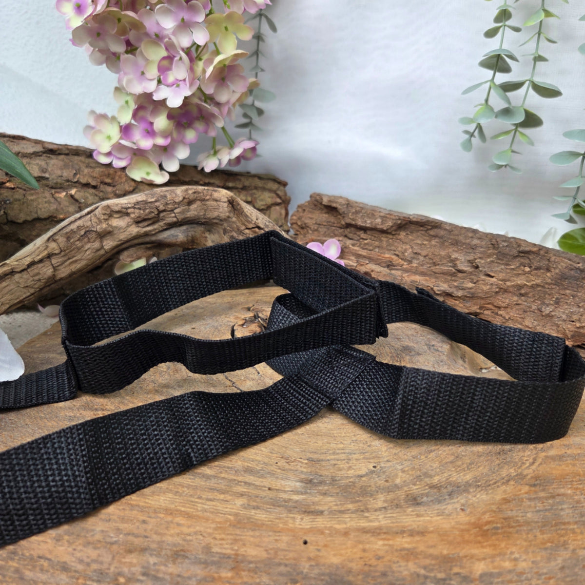Draagriem met klittenband - voor yogamat - Yoga strap