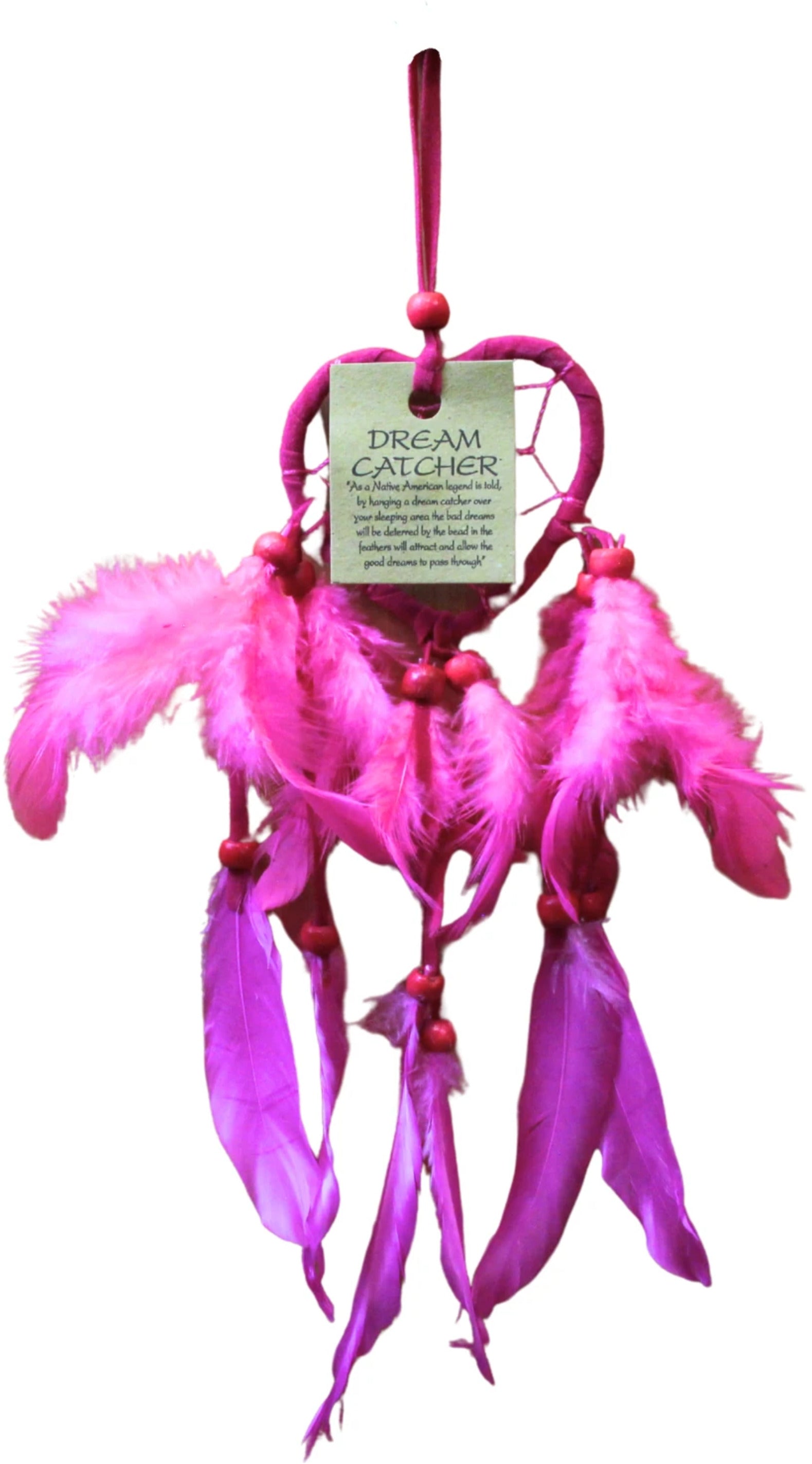 Dromenvanger Hartje Roze - 7cm