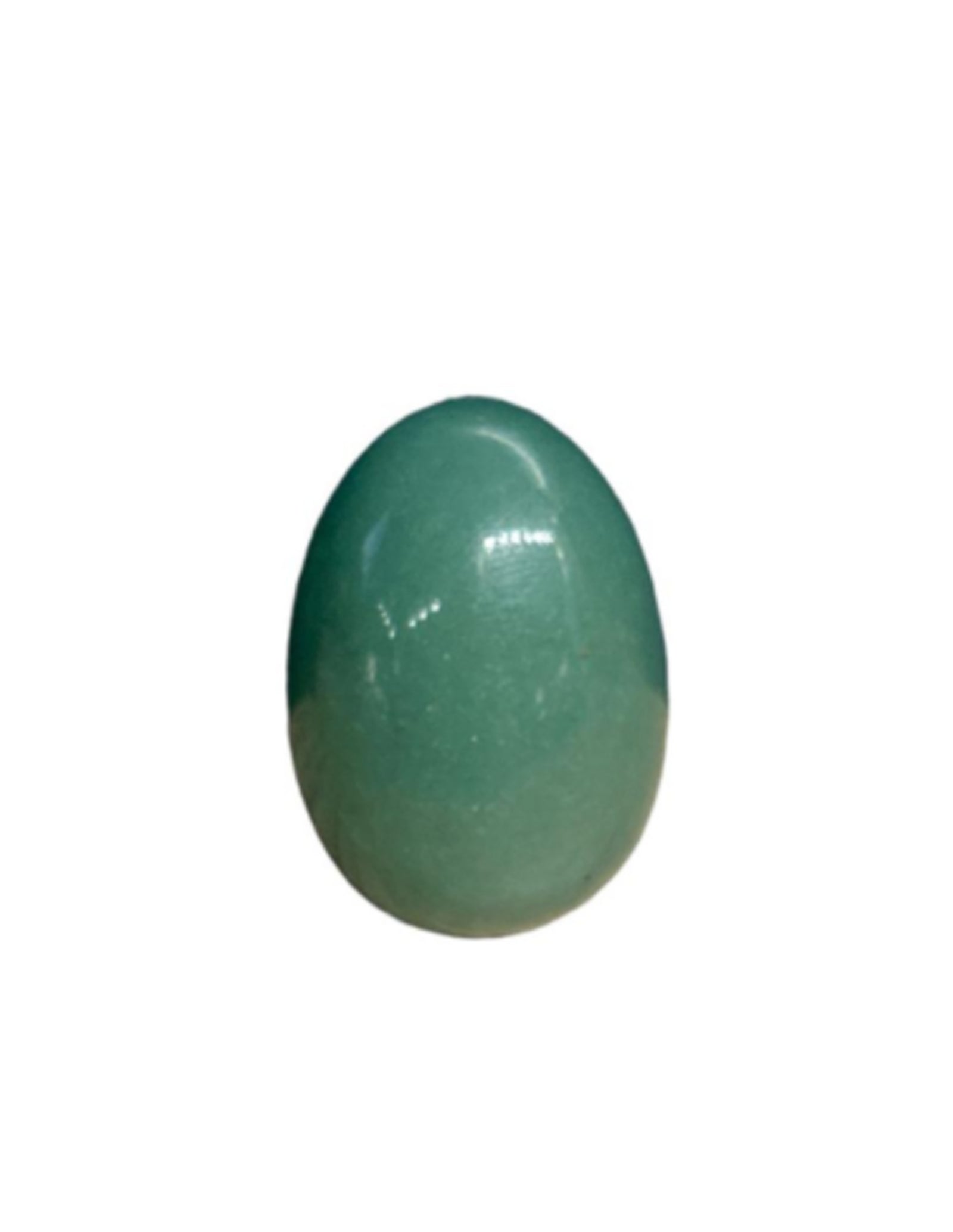 Edelsteen ei 30 mm Aventurijn groen
