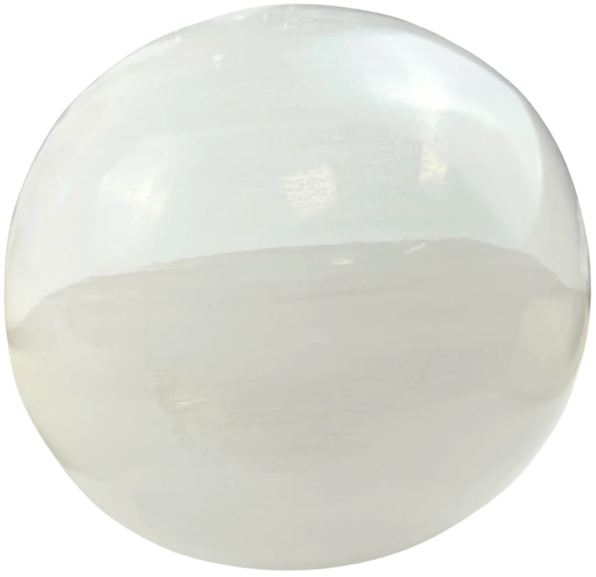 Edelsteenbol Seleniet 13-14 cm
