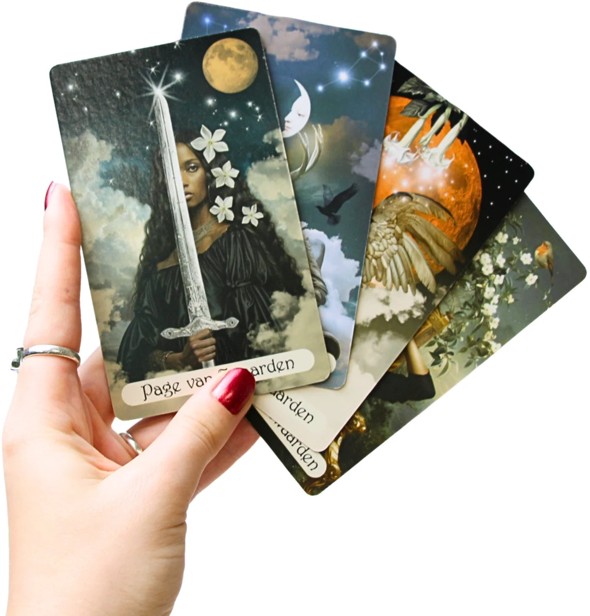 Een dag in het mystieke bos - Tarot speelkaarten