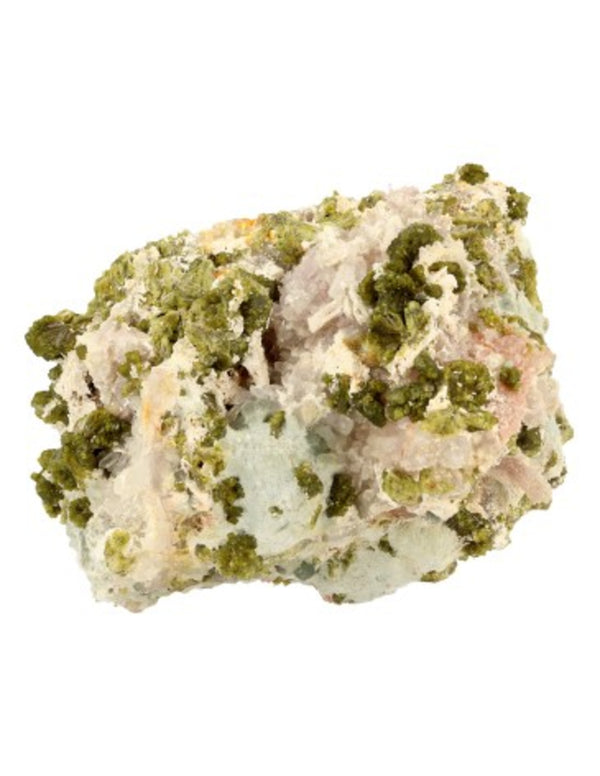 Epidoot A gekristalliseerd ruwe edelsteen, 250 gram brokjes