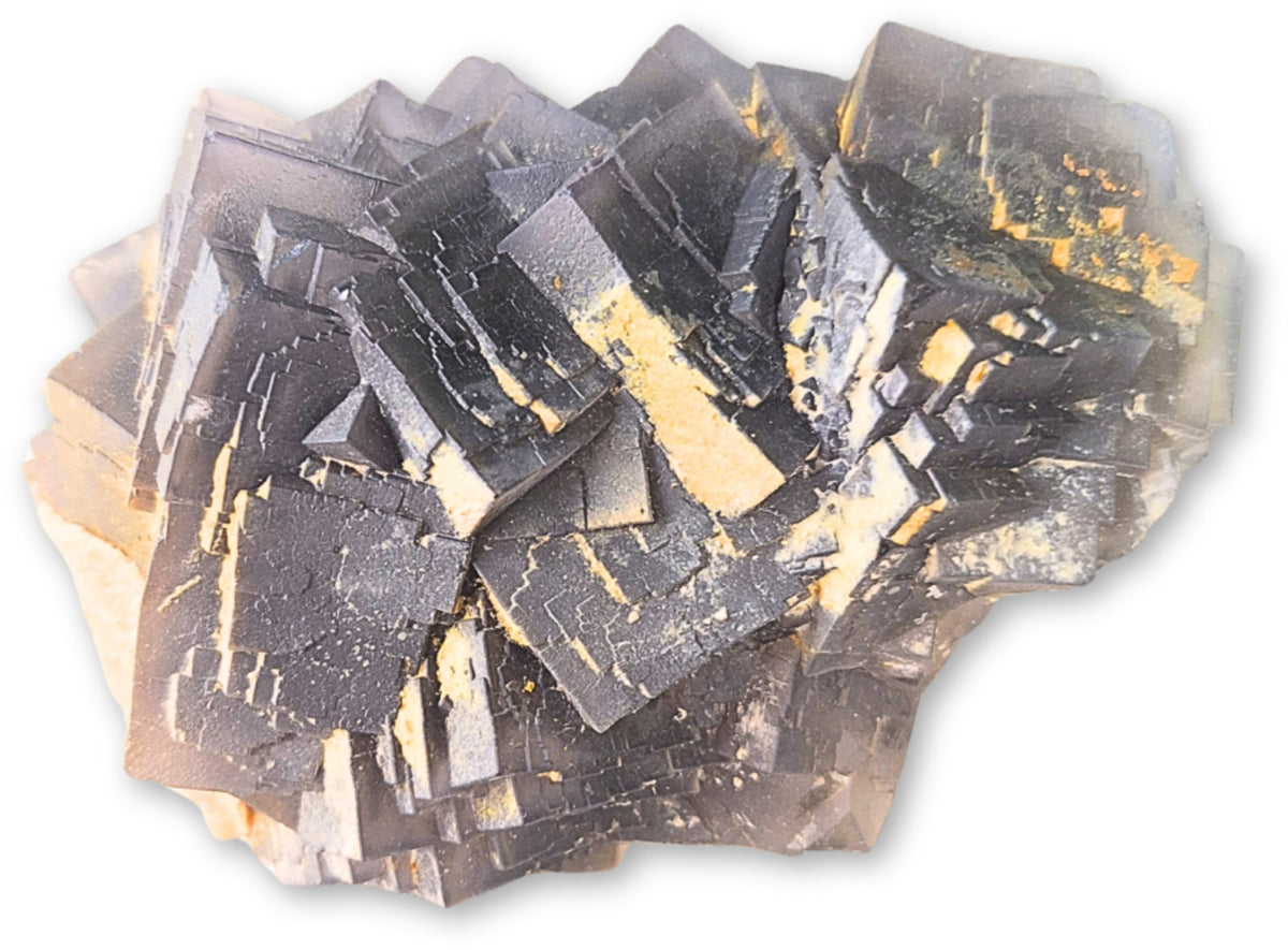 Fluoriet kristallen ruw nr.02