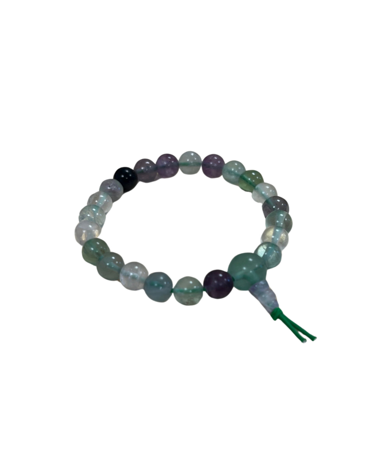 Fluoriet regenboog powerbead armband