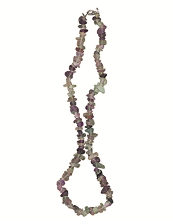 Fluoriet edelsteen splitketting